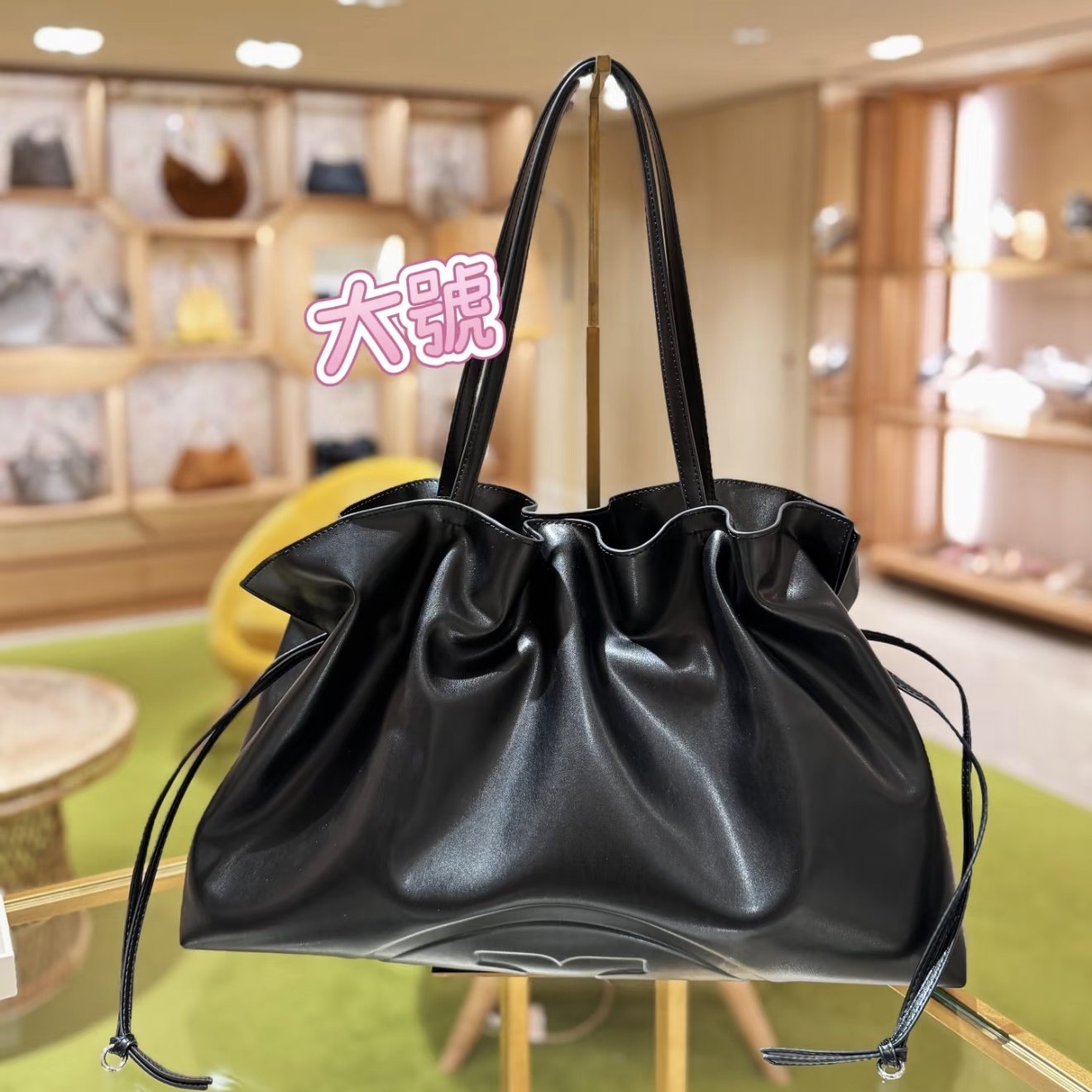 美国代购TB托特包ELLA NATUURA大号抽绳饺子包单肩手提包178767,箱包皮具/热销女包/男包,托特包,淘宝优惠券,粉丝福利购,淘宝优惠卷