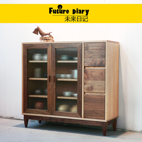 餐边柜收纳柜未来日记全实木