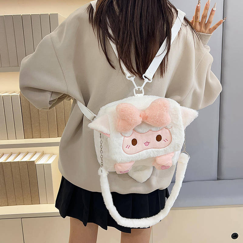 其他双肩包绣花中卡通