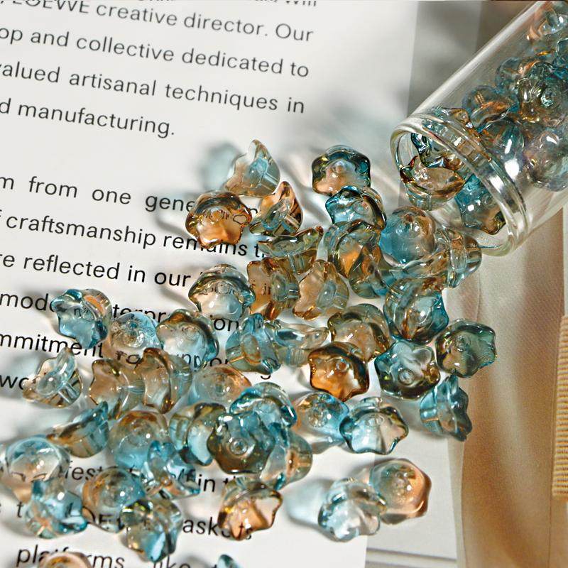 【铃兰】琉璃花朵风铃散珠花蕊手工diy制作手链铃铛古风发簪材料,饰品/流行首饰/时尚饰品新,其他DIY饰品配件,淘宝优惠券,粉丝福利购,淘宝优惠卷