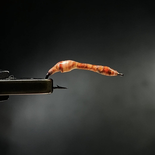 Y199北京飞钓蚯蚓幼虫鳟鱼飞蝇钩仿生鱼饵鱼卵饵溪流马口