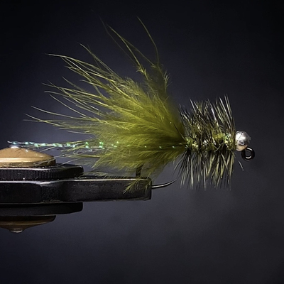 Y291武力八哥飞蝇钩飞钓湿式毛钩饰带Wooly bugger全水层鲈鱼鳟鱼