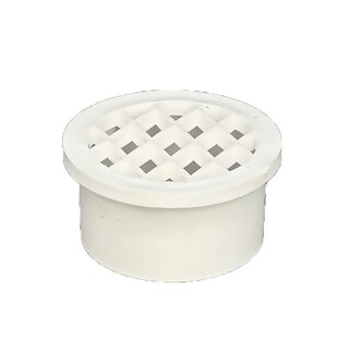 PVC排水预埋管件易插网片分离简直插地漏阳内台简易地漏配件平盖