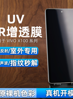 适用VIVO X200 Ultra手机膜X300Pro抗反射膜x100AR增透膜X90pro防反光膜S20菲林膜+护眼IQOO12pro保护膜高清