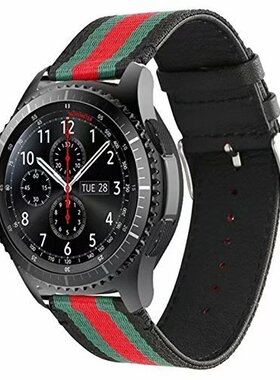 华为Watch2手表带佳明Garmin vivoactive3男女Forerunner 645/245 m尼龙20mm表带ticwatch1/2代/E/C2/pro表带