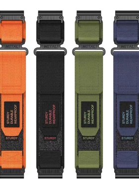 适用Garmin佳明fenix8/7/7Xpro尼龙表带fenix5/6 安夺2飞耐时3快拆Forerunner965/945/955Epix Pro手表带替换