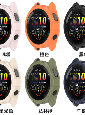 Garmin佳明fenix7x7s7xpro手表保护壳飞耐时7pro钢化膜防尘塞Venu3/3s EpixPro42/47/51mm 铠甲半包防摔表壳