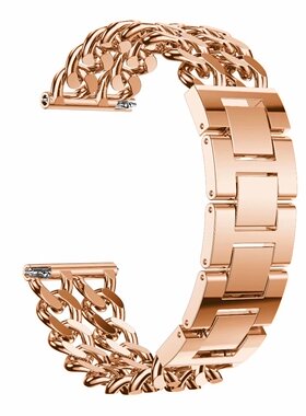 三星Galaxy Watch46mm表带 Ticwatch1代/pro不锈钢华米1/2手表带