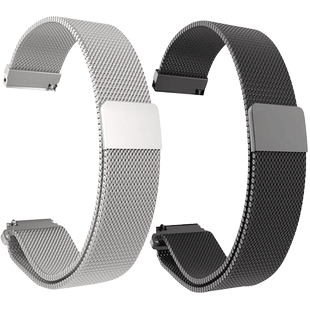 Nokia诺基亚Withings Steel HR智能手表带Steel HR不锈钢米兰尼龙