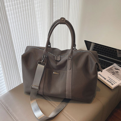 便携短途女士外出旅行包时尚大容量轻便高颜值手提行李袋健身包男