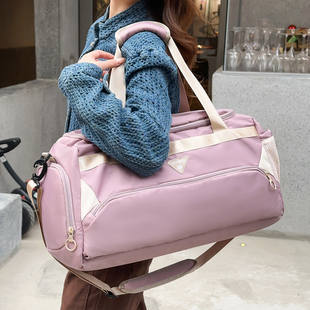 旅行包大容量女斜挎手提包轻便行李袋收纳包便携多功能运动健身包