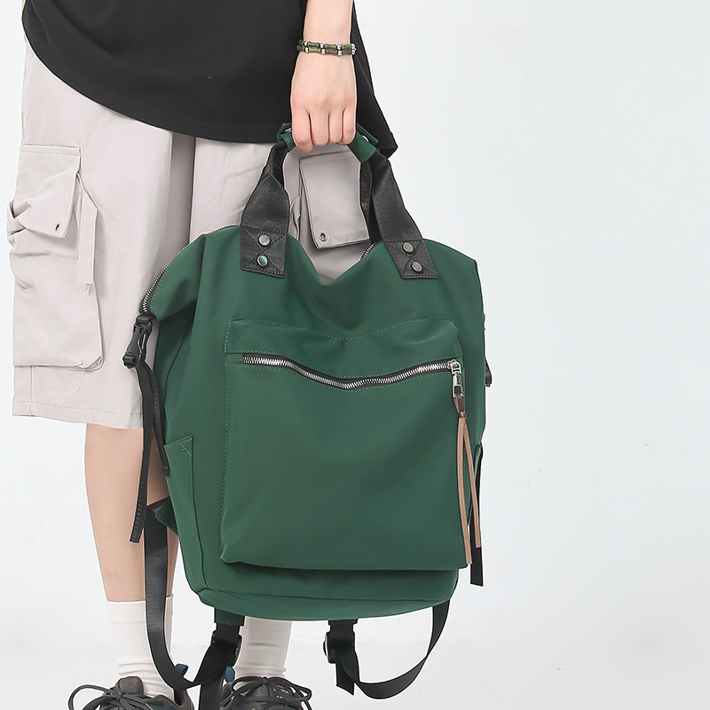 大容量简约双肩包学生书包背包