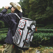 大容量短途旅行包多功能双肩包男运动健身包户外登山手提包行李袋