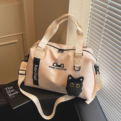 旅行包女旅游运动瑜伽包短途行李袋外出通勤收纳斜挎包休闲健身包