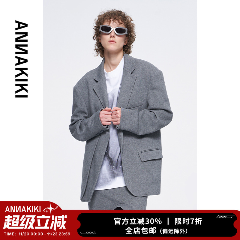 ANNAKIKI西装梁汉文歌星同款