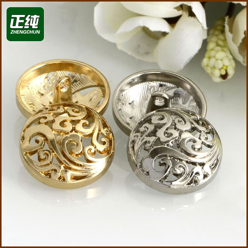 高档金属镂空纽扣二爷张云雷同款西装金色银外套女装呢子大衣扣子在类目 居家布艺, 缝纫DIY材料、工具及成品, 缝纫DIY配件/辅料/配饰, 纽扣中 - 来自Buy2taobao.com提供专业的淘宝代购服务
