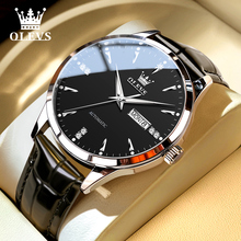 瑞士正品男士机械表2025年新款全自动商务防水夜光欧利时品牌男表