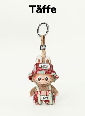 Taffe原创labubu娃衣拉布布四代迷你4.0心底密码背带套装玩偶衣服