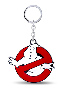 电影周边 捉鬼敢死队超能敢死队Ghostbusters标志幽灵钥匙扣挂件