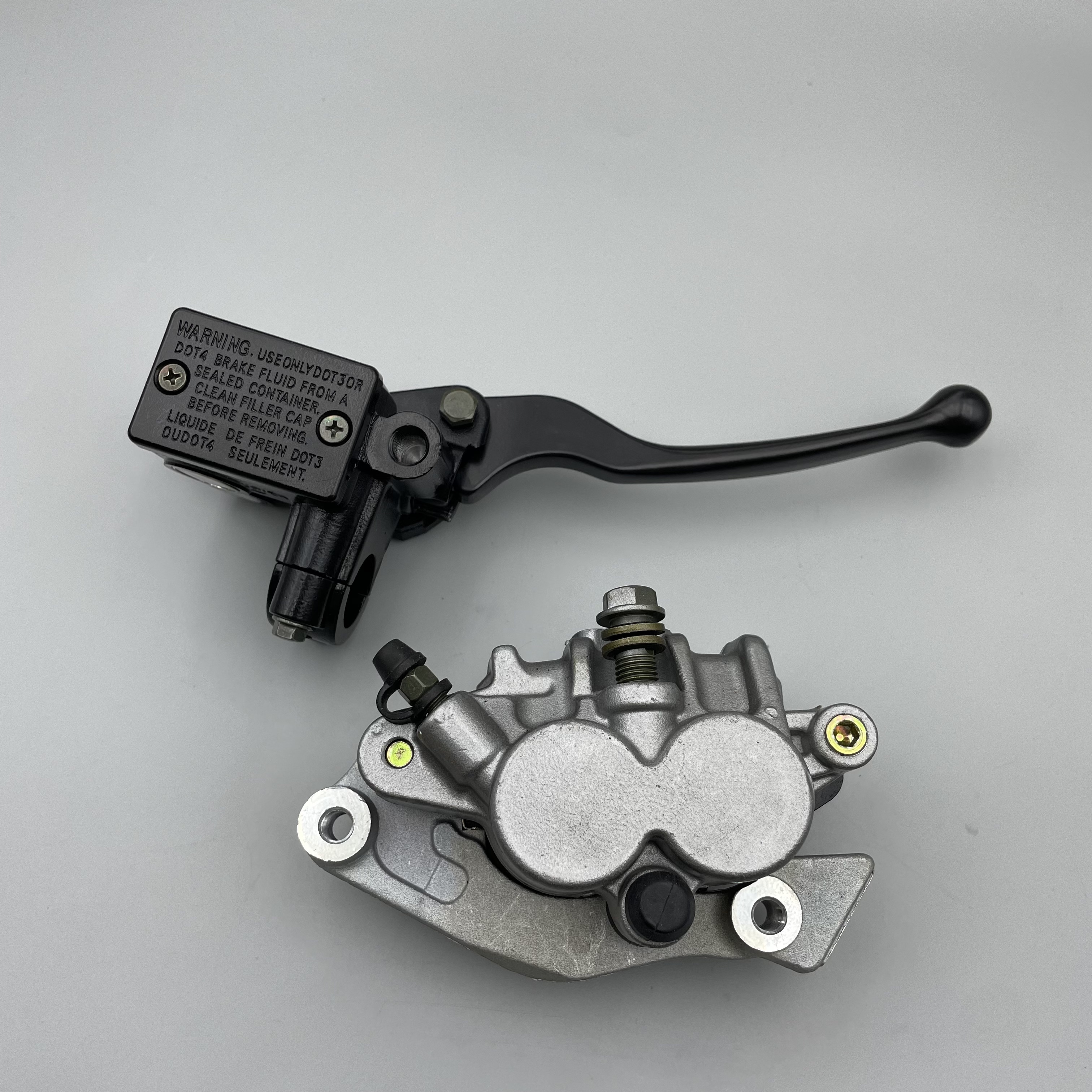 适用 新大洲本田 XR150GY 战驭  CRF190L 前碟刹车泵上泵下泵卡钳