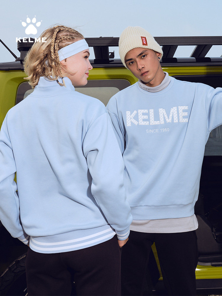 KELME|KARL BEAUTY 터틀넥 스웨터 따뜻하고 편안한 플러스 벨벳 다목적 패션 캐주얼 풀오버 두꺼운 스웨터