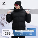 棉服 面包服连帽外套加厚保暖短款 KELME卡尔美运动棉衣男冬季 新款