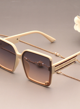 防紫外线方框韩版网红女太阳眼镜