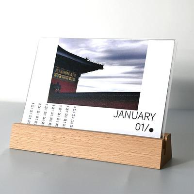 2026年木质亚克力创意台历