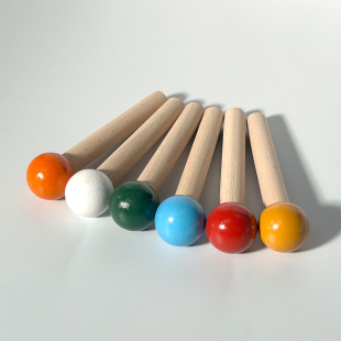 实木洞洞板配件木质隔板层板火柴棍木棍挂钩小花diy玄关