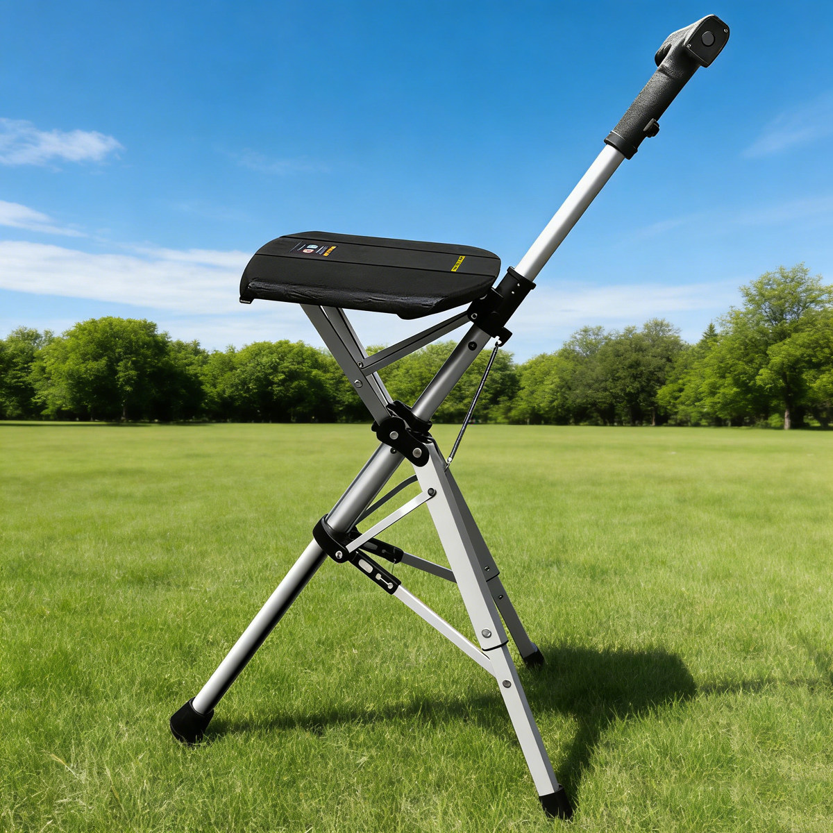 电动拐杖座椅折叠拐杖椅子铝合金折叠凳子老人休息凳便携座椅,户外/登山/野营/旅行用品,登山杖/手杖,淘宝优惠券,粉丝福利购,淘宝优惠卷