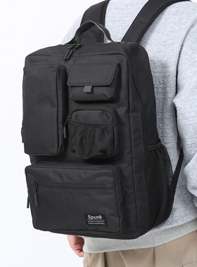 书包男大学生高颜值双肩包大容量户外出行登山包潮流轻便旅行背包