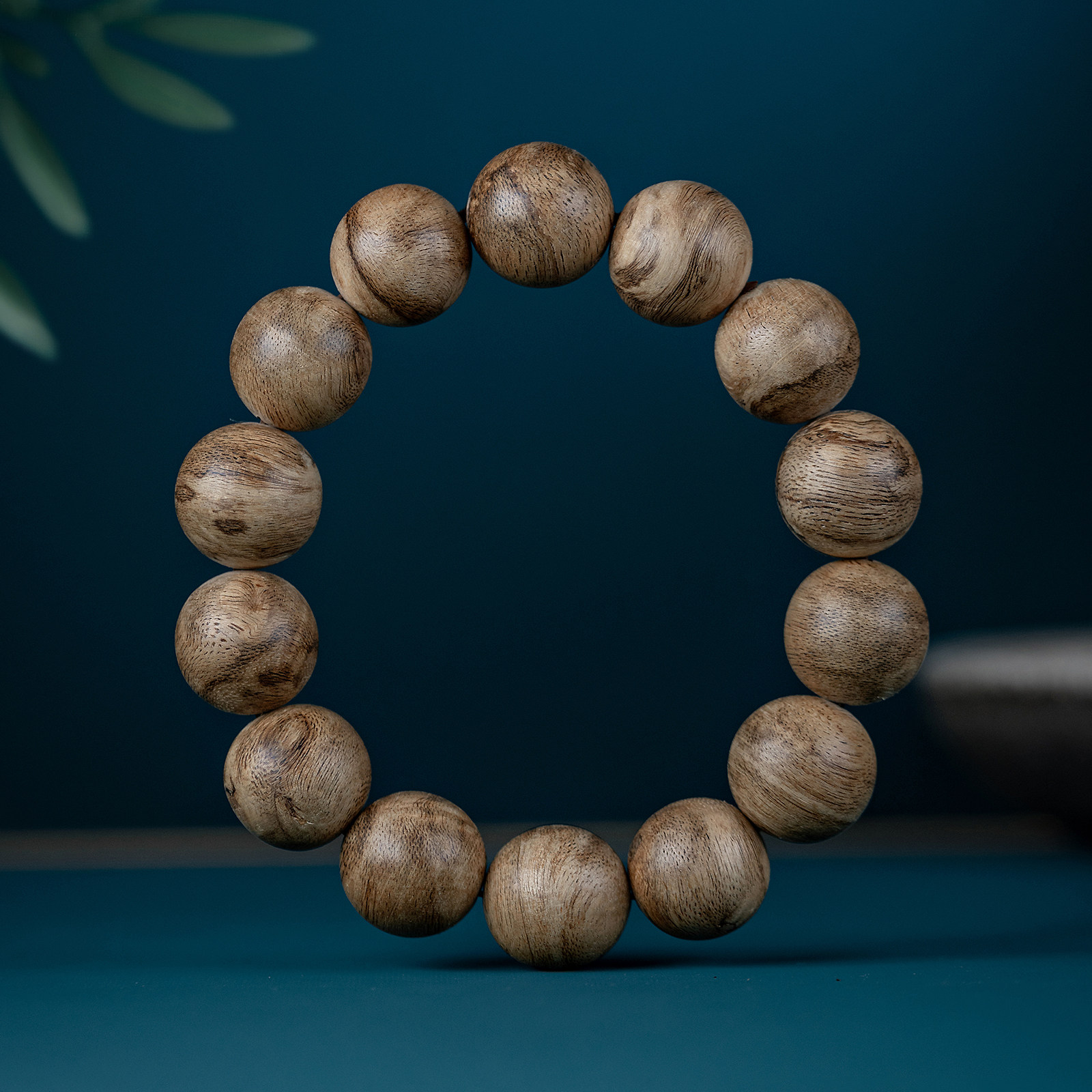 孤品天然文莱沉香手串九分沉水老料保真文玩木质佛珠男士款手链16