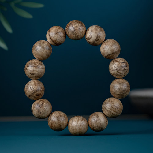 天然野生高端文莱沉香手串沉水级