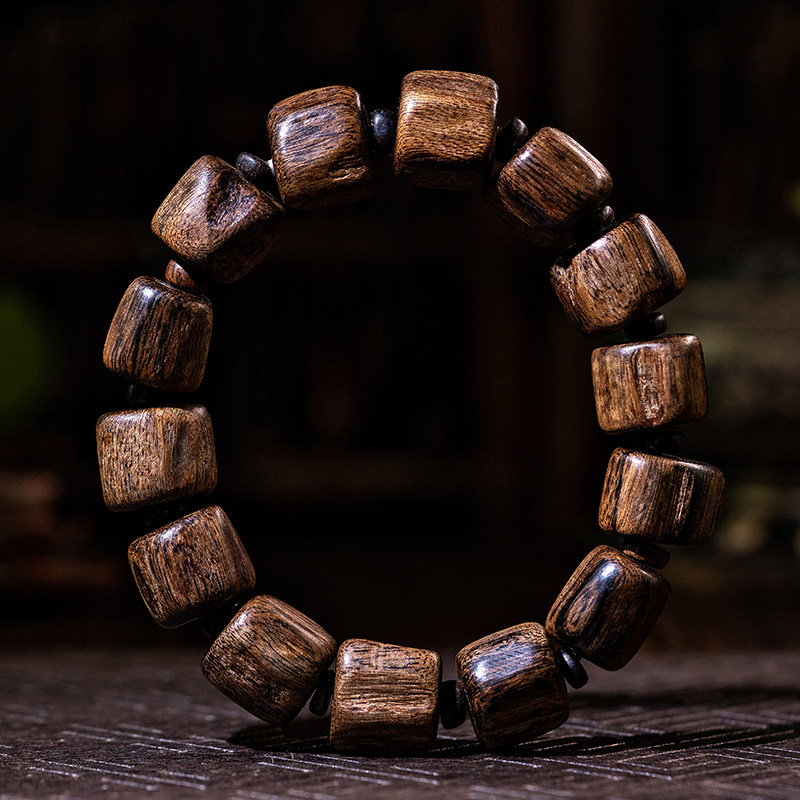 高端正宗越南惠安沉香手串沉水级天然老料随形木质男士款桶珠手链,饰品/流行首饰/时尚饰品新,沉香,淘宝优惠券,粉丝福利购,淘宝优惠卷