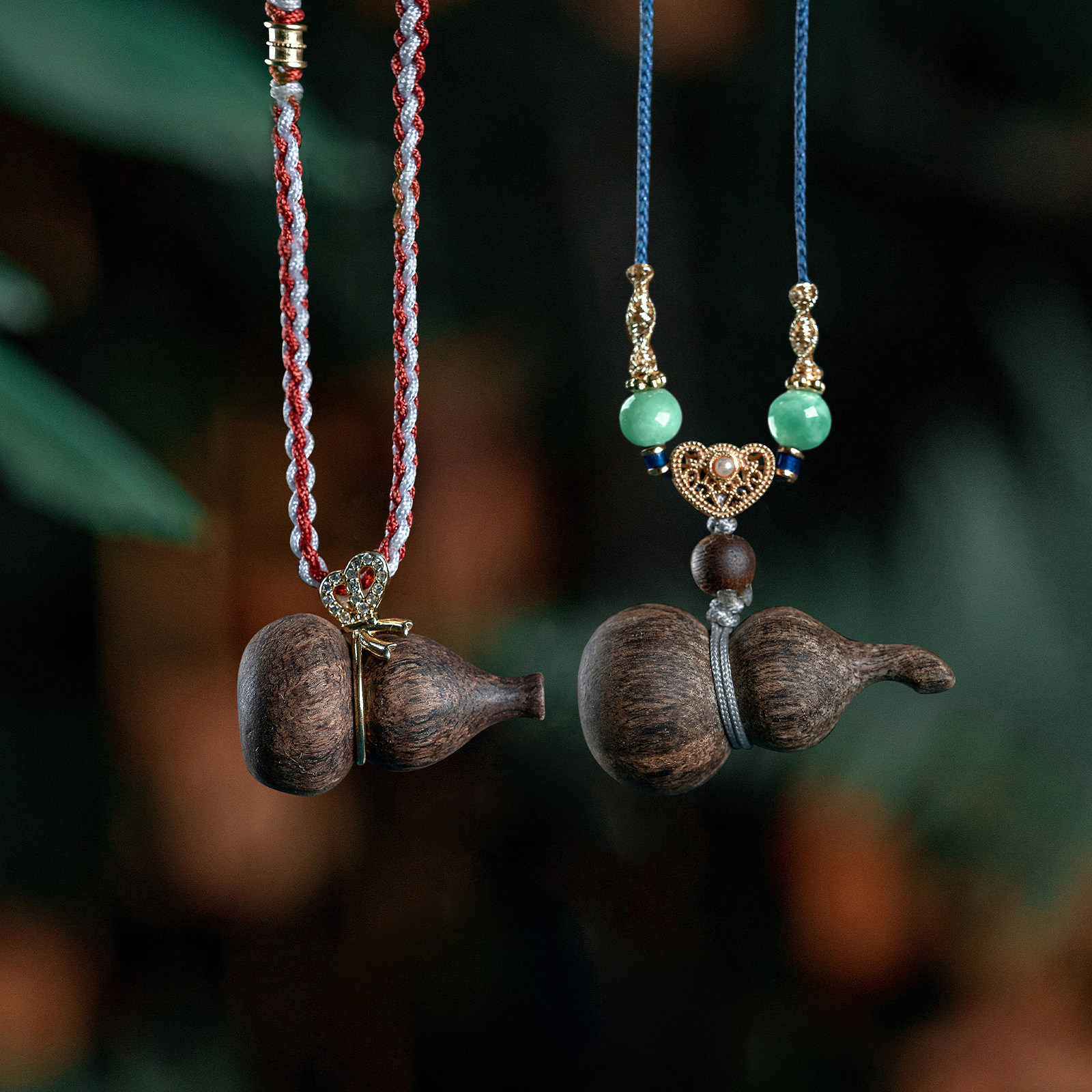 沉水印尼达拉干沉香葫芦形吊坠项链保真老料沉香小福禄挂件男女士