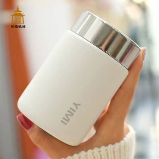 银杯子999足银内胆水杯袖 珍迷你便携银茶杯男女可爱小巧随手杯