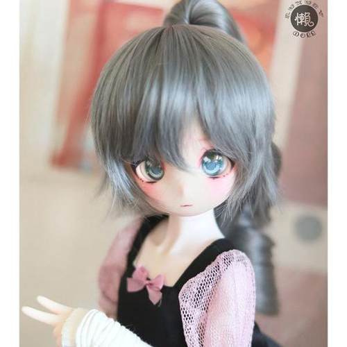 叔龙魂BJD假发辫子熊蛋古风