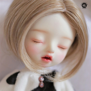 懒娃bjd假发643分大叔sd人偶日常男女娃龙魂造型中分短头发高温丝