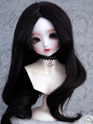 taobao agent Lazy baby BJD doll wig 346 points giant baby SD doll female three four six points long hair, European style facial face pear roll