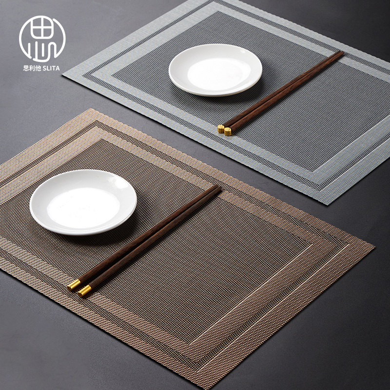 高级感防水西餐餐垫餐桌垫隔热垫
