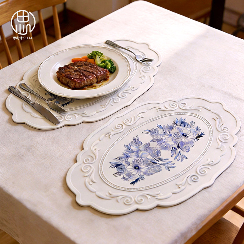 北欧硅胶隔热垫餐桌垫特别好看的西餐餐垫高级感轻奢碗垫餐盘垫杯,餐饮具,餐垫,淘宝优惠券,粉丝福利购,淘宝优惠卷