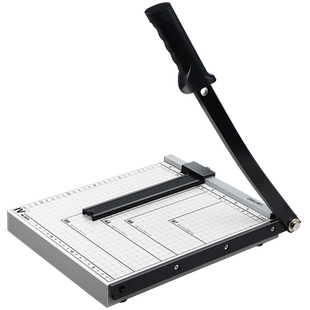 得力a4切纸机办公用裁纸刀a3裁纸器钢制木质照片闸刀裁剪相片名片割纸刀A5切纸机手动迷你多功能裁纸神器cj