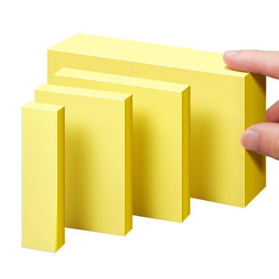 得力双倍粘力反复使用便利贴