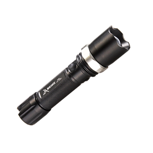 雅格LED手电筒强光充电远射户外骑行变焦迷你锂电池手电家用防水