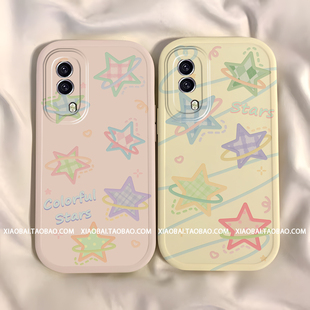 小众ins星星适用于vivoy53s手机壳韩系简约新款V2111A防摔保护软t