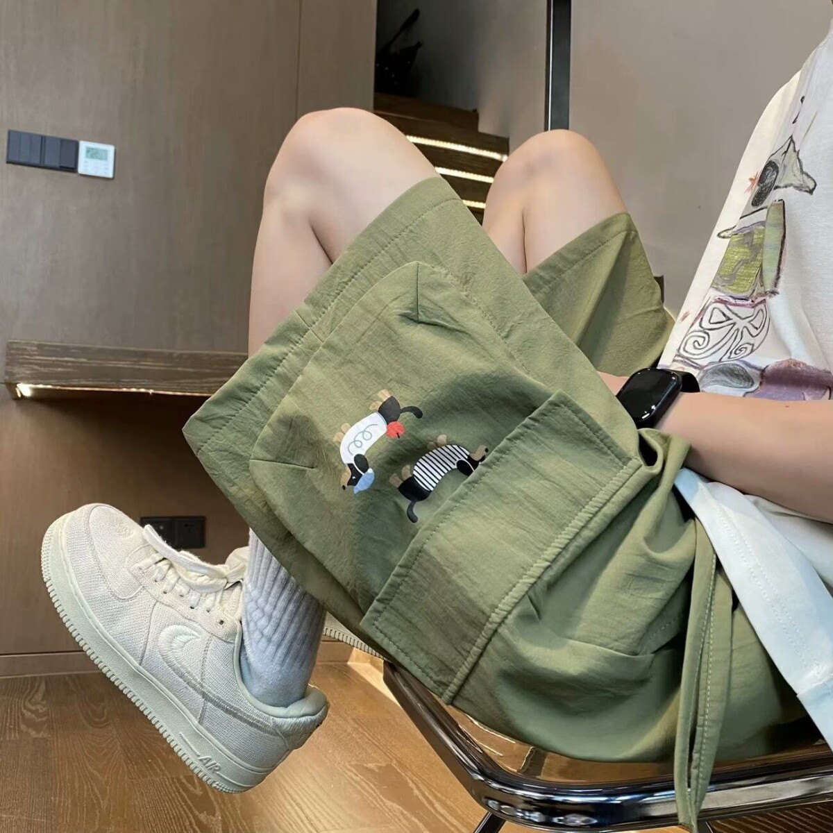 春秋潮牌宽松牛仔裤男韩版潮流ins百搭休闲长裤直筒裤学生九分裤