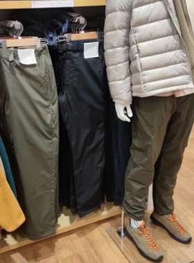 日单优品 冬季男士户外防水防风摇粒绒保暖抽绳束脚长裤 439790