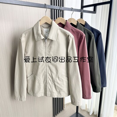 男士巴恩风休闲夹克外套