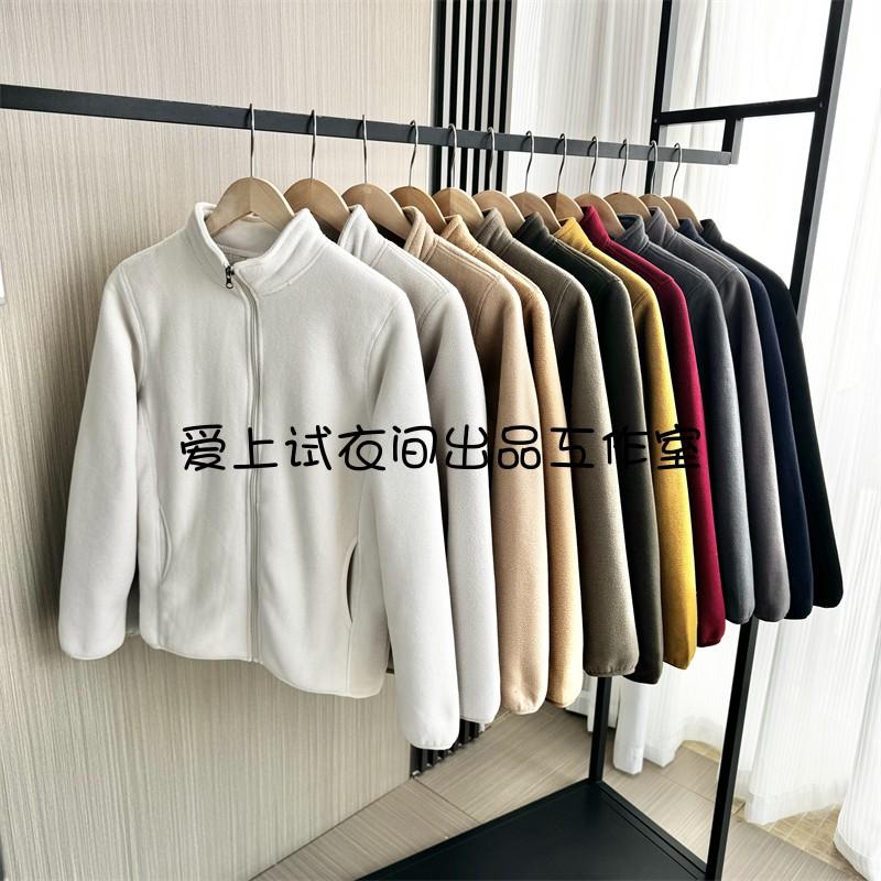 加厚保暖微弹仿羊羔绒+摇粒绒