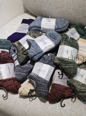 暖到炸裂！58绵羊毛！冬季男士加厚保暖毛巾底多色百搭长筒袜男袜